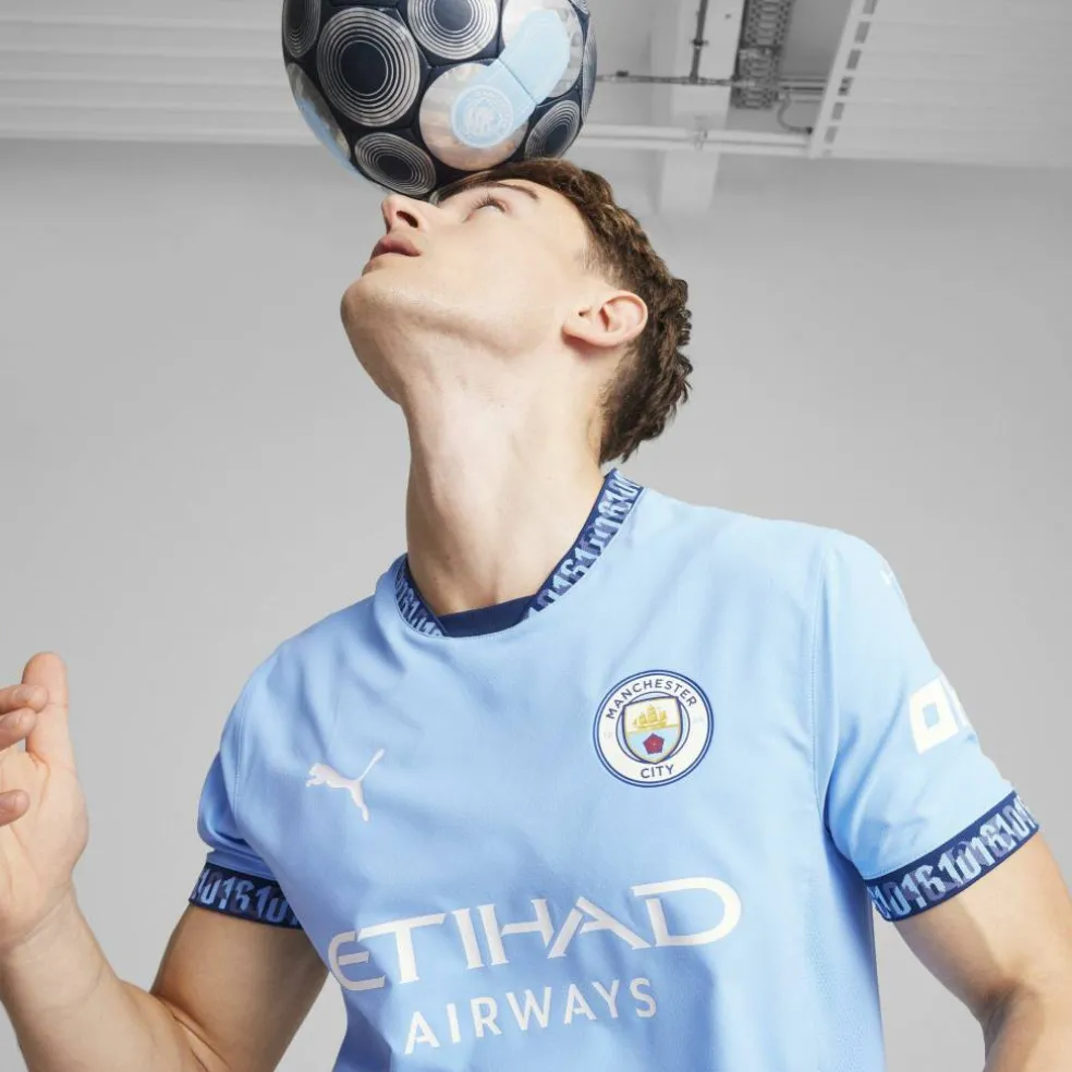 Manchester City Authentic Home Shirt 2024 2025