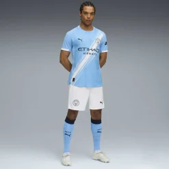 Manchester City Home Shorts 2025 2026 Adults