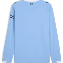 Manchester City Long Sleeve Home Shirt 2025 2026 Adults