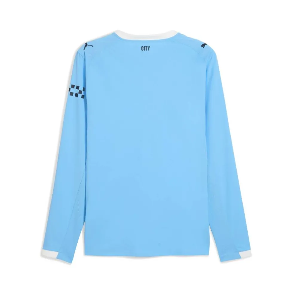 Manchester City Long Sleeve Home Shirt 2025 2026 Adults