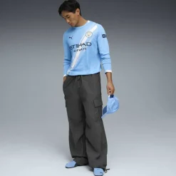 Manchester City Long Sleeve Home Shirt 2025 2026 Adults