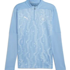 Manchester City Prematch Quarter-Zip Top 2024 2025 Adults