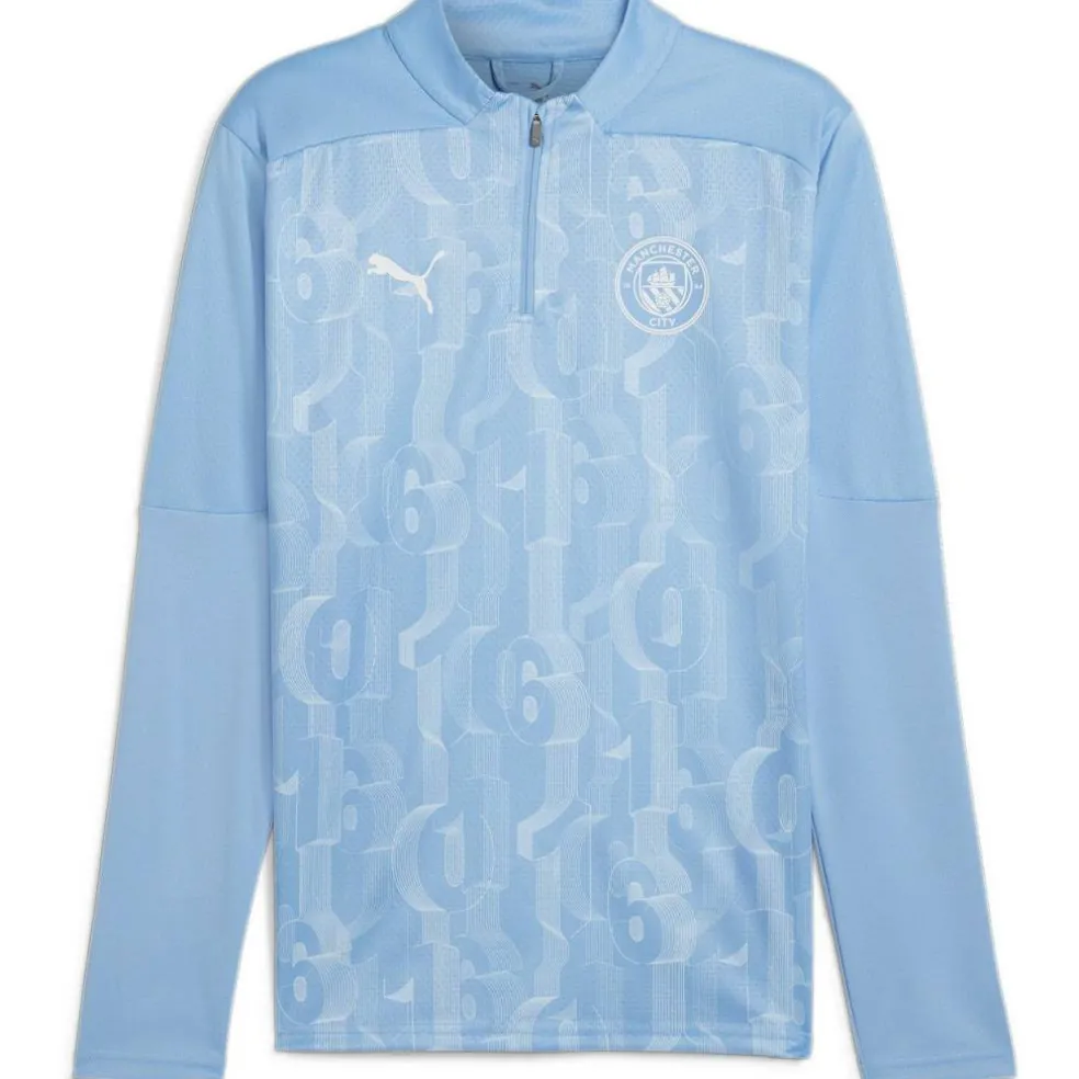 Manchester City Prematch Quarter-Zip Top 2024 2025 Adults