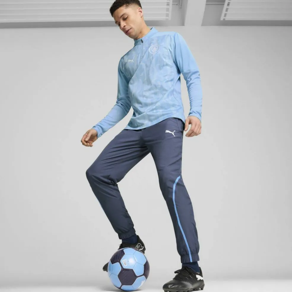 Manchester City Prematch Quarter-Zip Top 2024 2025 Adults