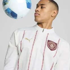 Manchester City Pre Match 1/4 Zip Drill Top Adults