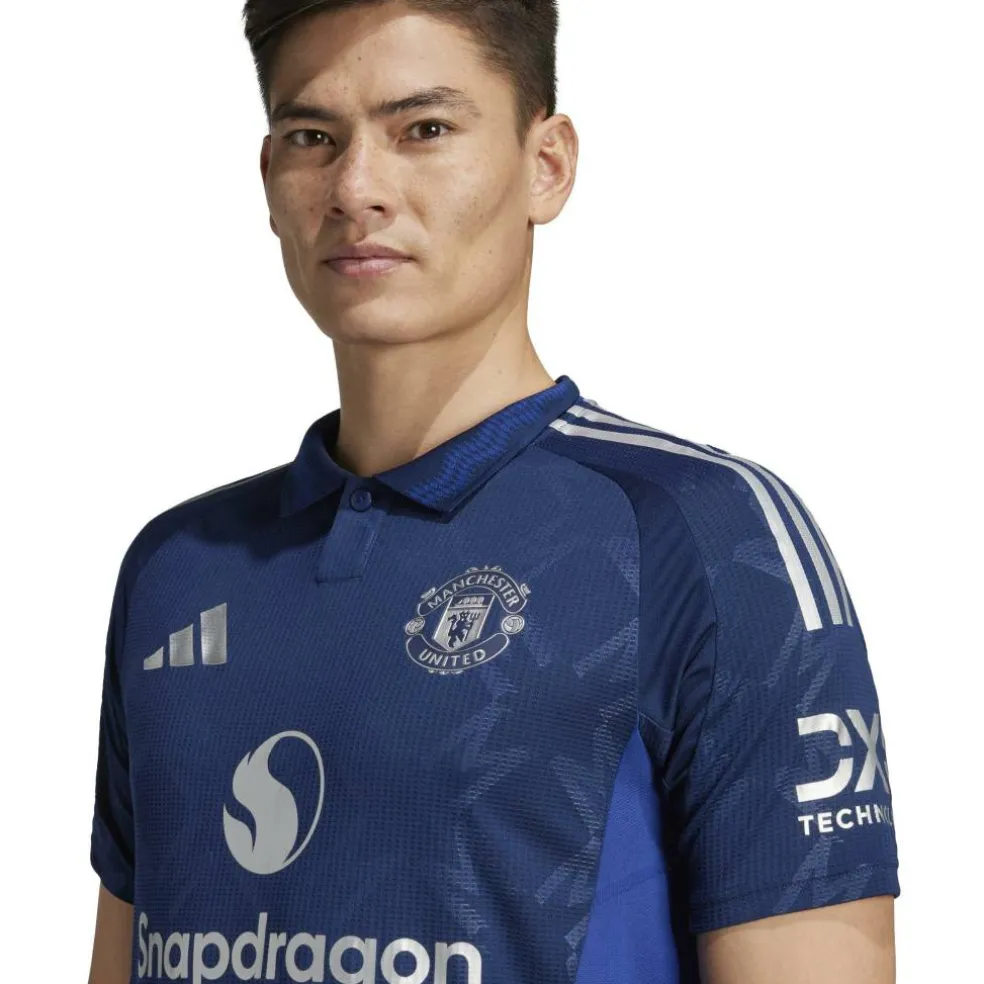 Manchester United Authentic Away Shirt 2024 2025 Adults