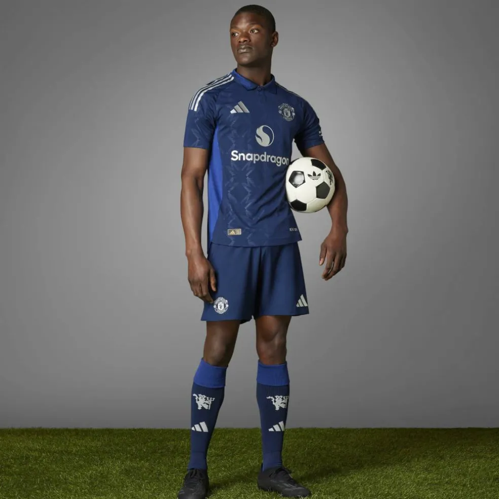 Manchester United Authentic Away Shirt 2024 2025 Adults