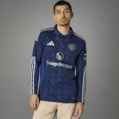 Manchester United Away Long Sleeve Shirt Adults