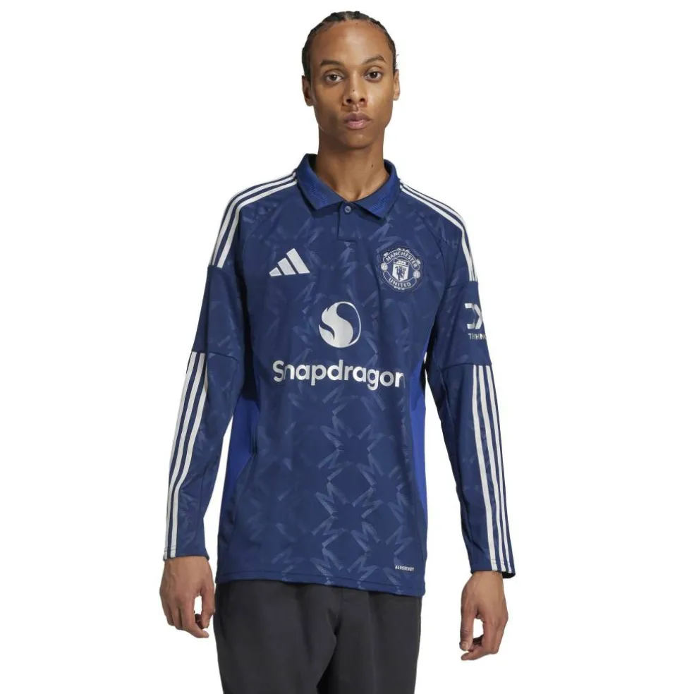 Manchester United Away Long Sleeve Shirt Adults