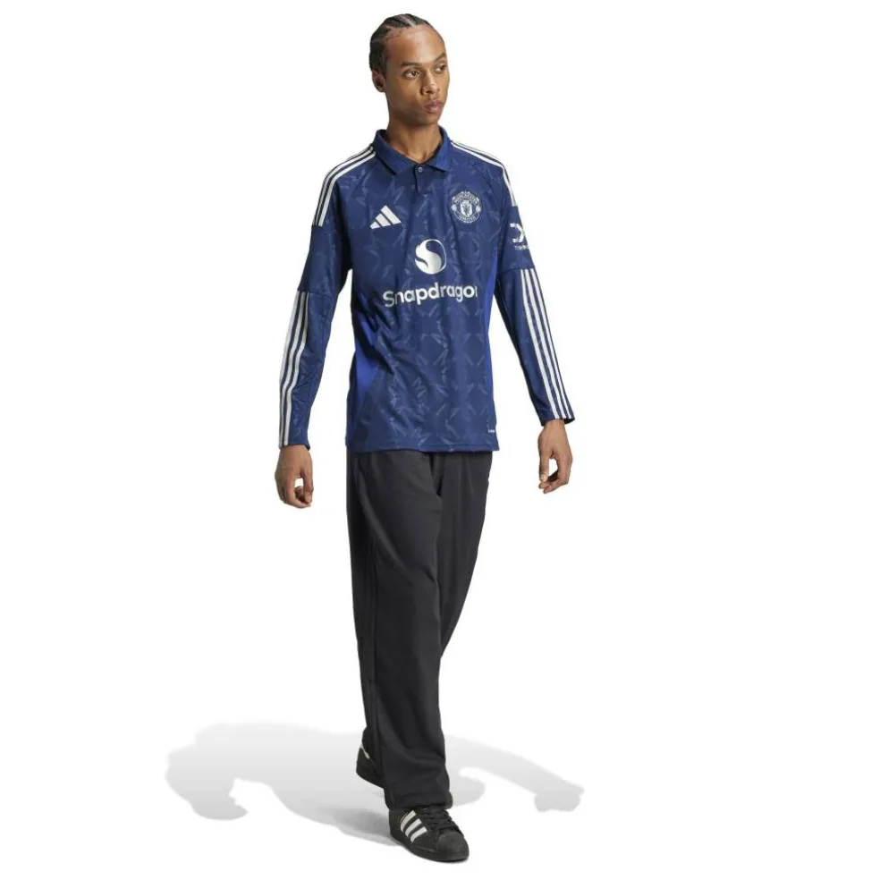 Manchester United Away Long Sleeve Shirt Adults