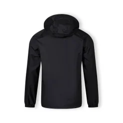 Men packaway waterproof jacket with zip front black XS 3XL