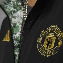 Mens adidas Manchester United Stone Roses Reversible Anthem Jacket
