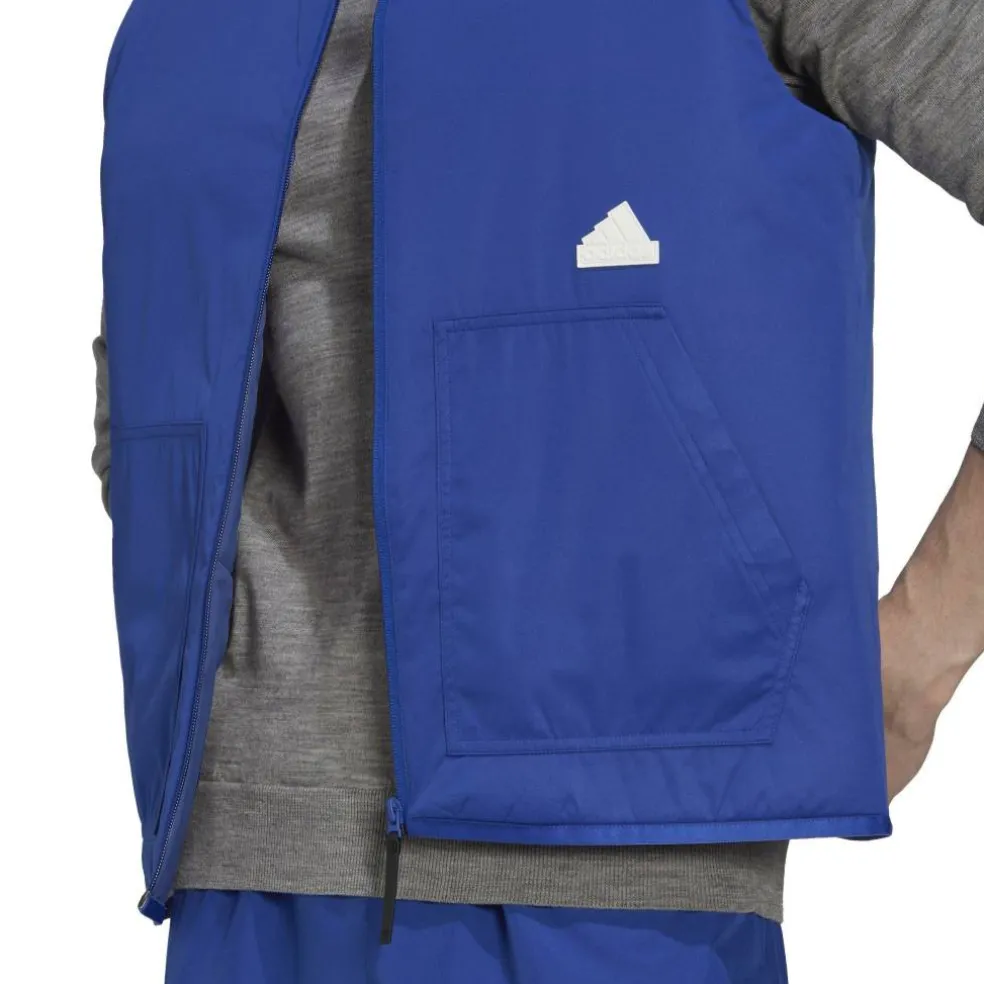 Men's Adidas Puffer Windproof Water-Repellent Gilet
