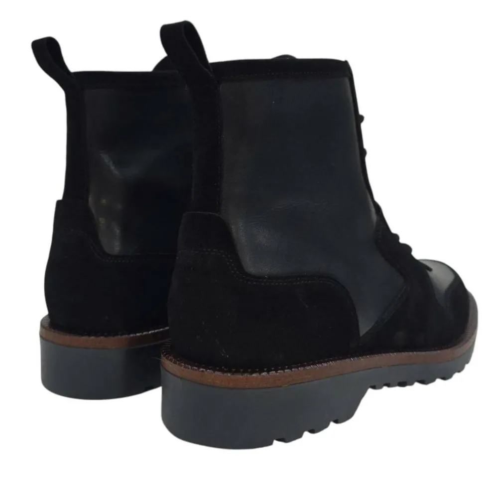 Men's Akashi Leather Ankle Lace Up Hiker Boots