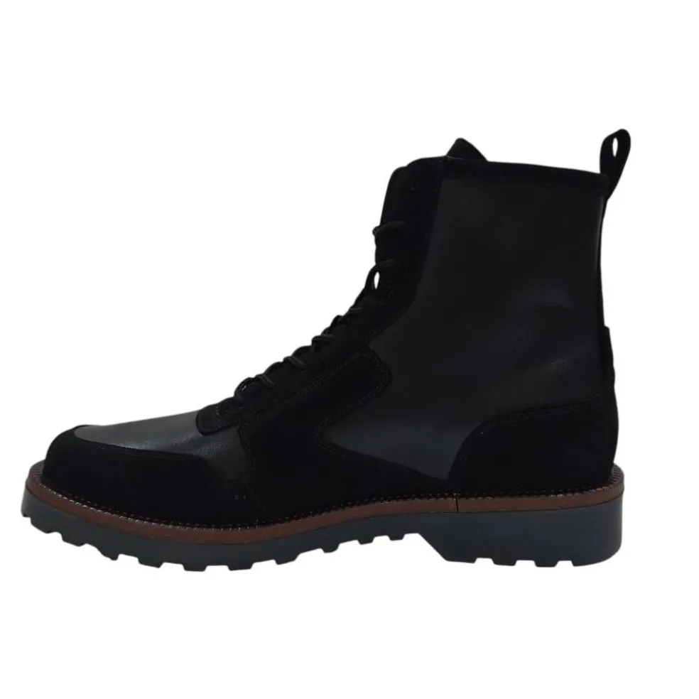 Men's Akashi Leather Ankle Lace Up Hiker Boots