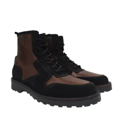 Men's Akashi Leather Ankle Lace Up Hiker Boots