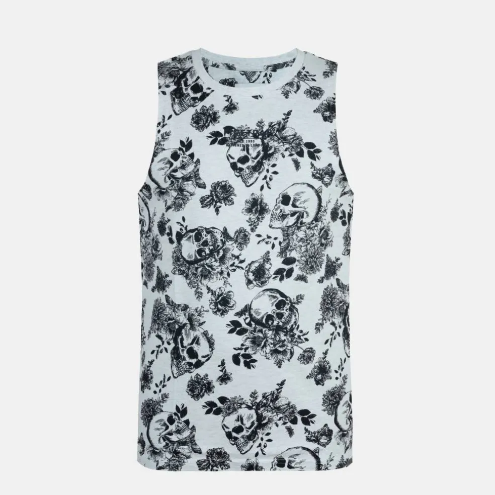 Men's All Over Print Muscle Vest