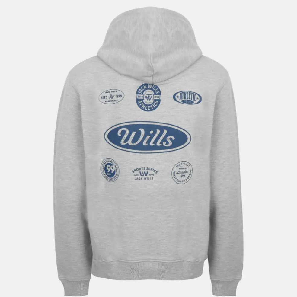 Men's Americano Cotton Long Sleeve Hoodie