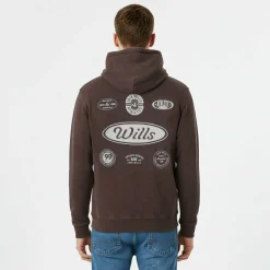 Men's Americano Cotton Long Sleeve Hoodie