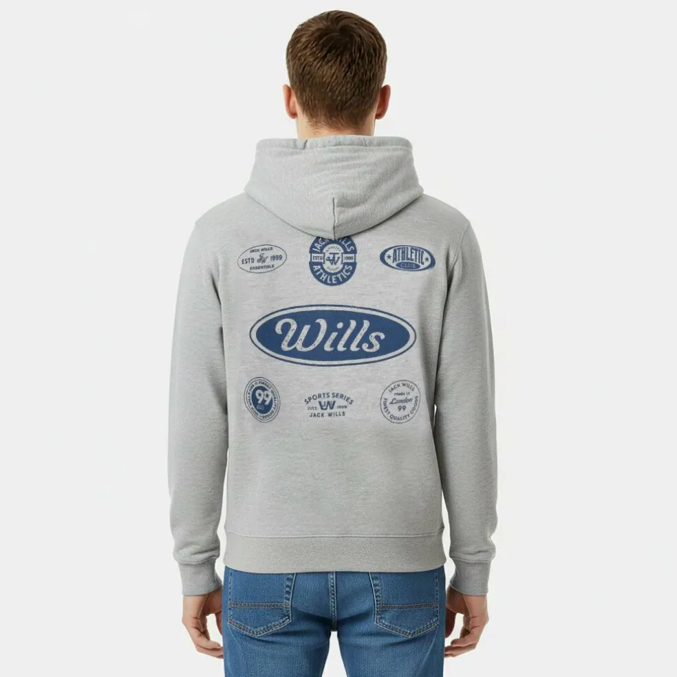 Men's Americano Cotton Long Sleeve Hoodie