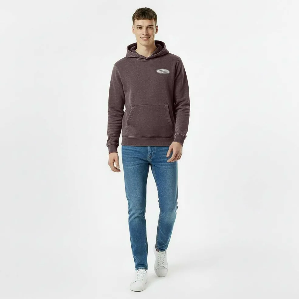 Men's Americano Cotton Long Sleeve Hoodie
