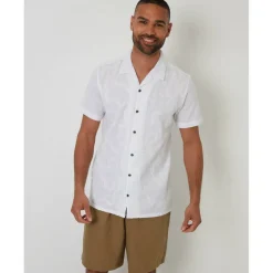 Men's Avalwood Short-Sleeve Bowling Shirt