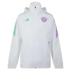 Men's Bayern 2023-2024 Water and Wind Resistant Rain.RDY Long Sleeve Licensed Rain Anorak