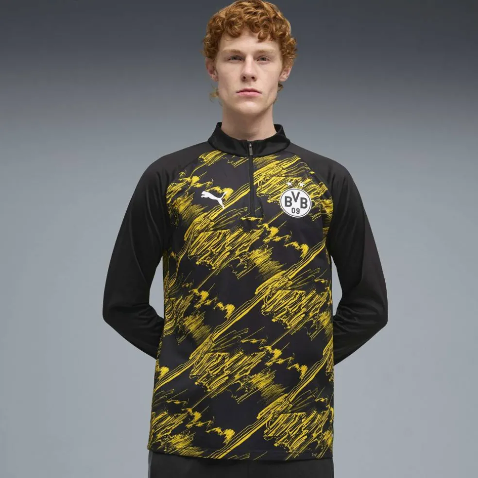 Mens Borussia Dortmund Licensed Drill Top 2025 2026