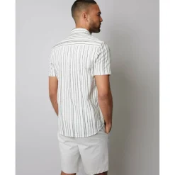 Men's Brownhill Short-Sleeve Patterned Shirt