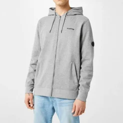 Mens Brunel Full Zip Fleece Hoodie
