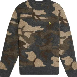 Men's Camo Crew Neck Jumper