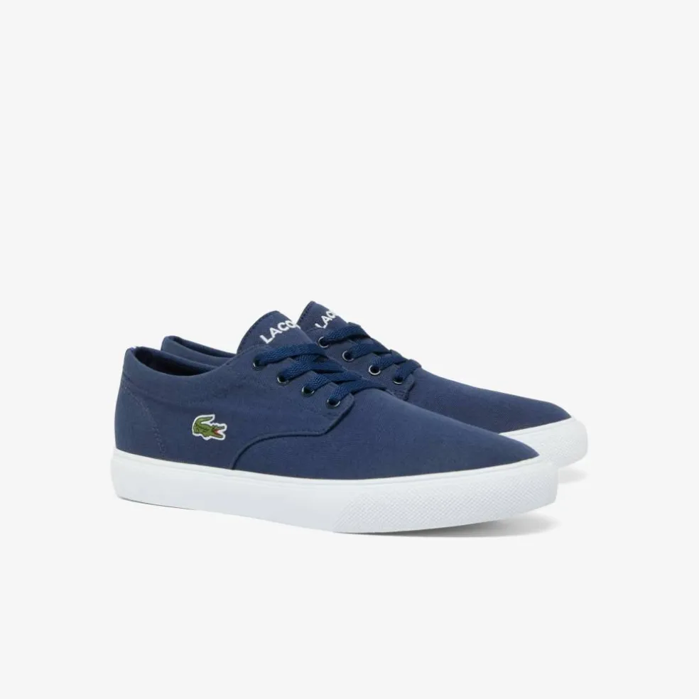 Men's Canvas Low-Top Trainers