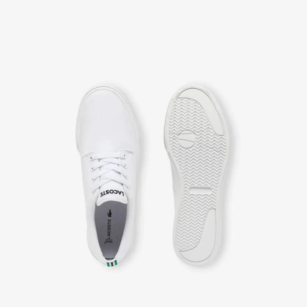 Men's Canvas Low-Top Trainers
