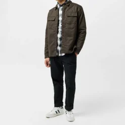 Men's Cheque Lined Long-Sleeve Shirt