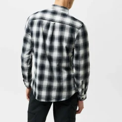 Men's Cheque Long-Sleeve Patterned Shirt