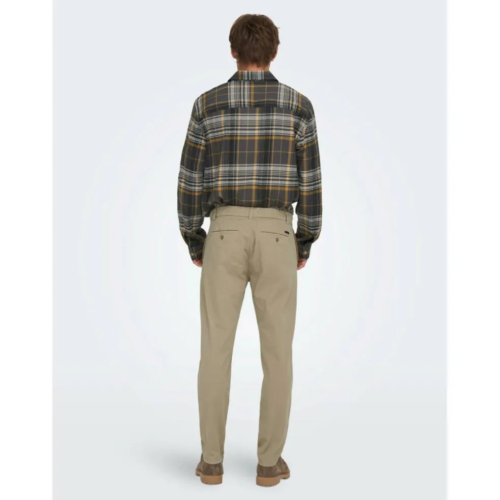 Men's Chino Straight Leg Trousers