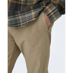 Men's Chino Straight Leg Trousers
