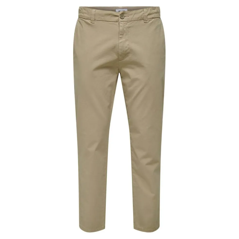 Men's Chino Straight Leg Trousers