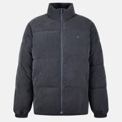 Men's Corduroy Short Puffer Jacket
