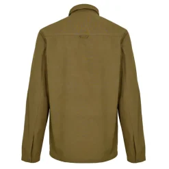 Men's Cotton Long Sleeve Zip Overshirt
