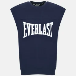 Men's Cotton Sleeveless Oversized Fit Crew Sweatshirt
