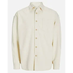 Men's Denim Long Sleeve Plain Shirt