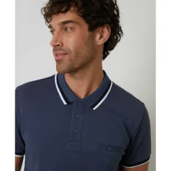Men's Donegal Short-Sleeve Polo Shirt