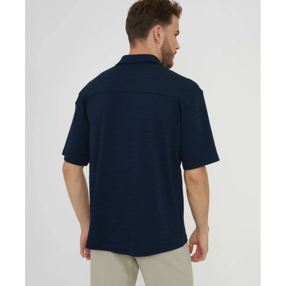 Men's Drewrea Short-Sleeve Patterned Shirt