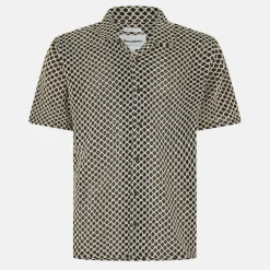 Men's Drumacre Short-Sleeve Patterned Shirt