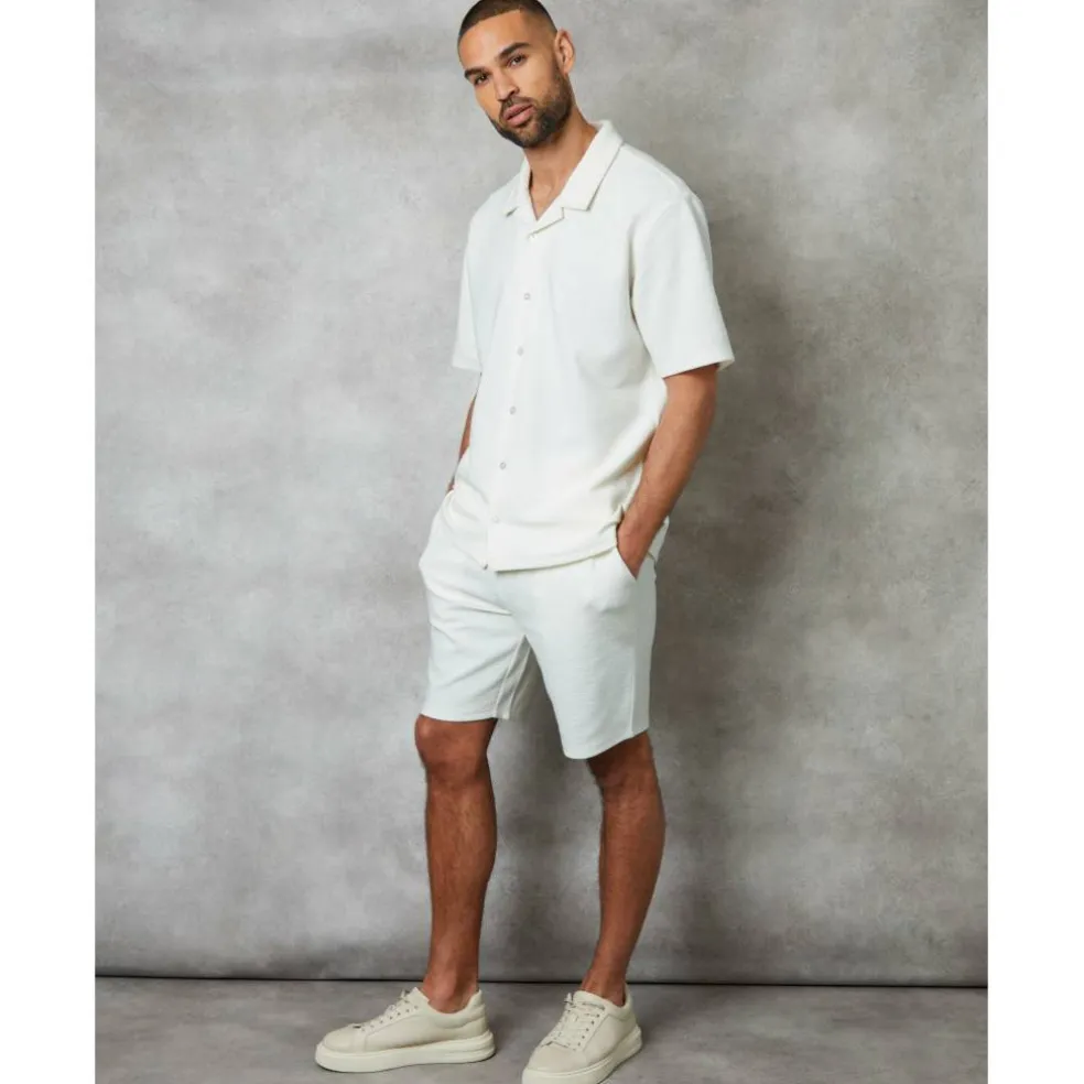 Men's Embley Short-Sleeve Patterned Shirt