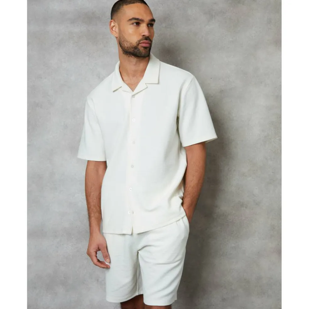 Men's Embley Short-Sleeve Patterned Shirt