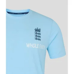 Mens 26/27 England Cricket Crew Neck T-Shirt