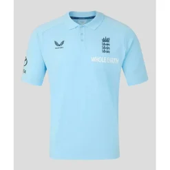 Mens 26/27 England Cricket Polo Shirt