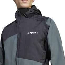 Men's Express Hybrid Rear Performance Running Jacket